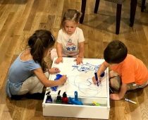large drawing activity for children